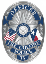 The Colony Police Badge 1 (2)